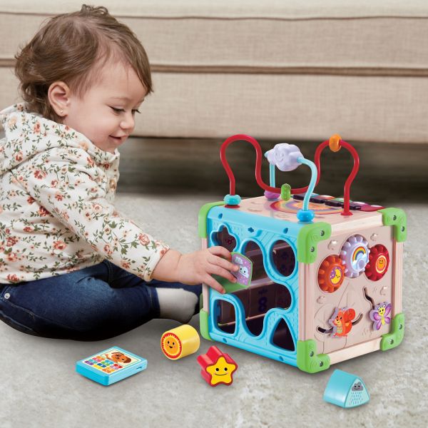 Cube interactif multiactivité nature