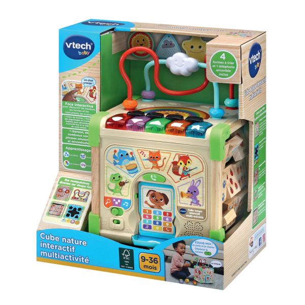 Cube interactif multiactivité nature