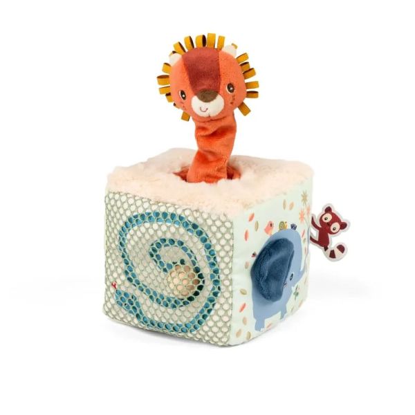Cube sonore d'activités Jack le lion
