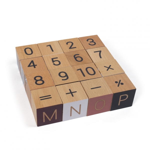 Cubes en bois