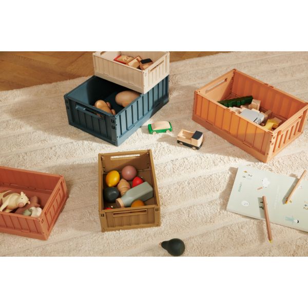 Lot de 2 boîtes de rangement Weston taille M Sandy