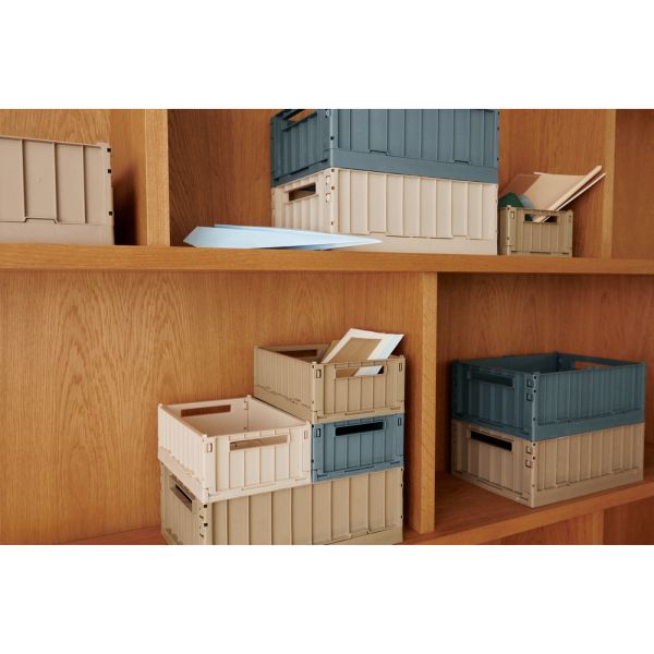 Lot de 2 boîtes de rangement Weston taille M Sandy