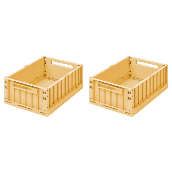 Lot de 2 boîtes de rangement Weston taille M Jojoba