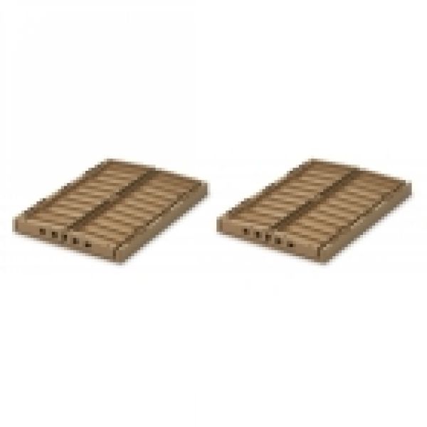 Lot de 2 boîtes de rangement Weston taille S Oat