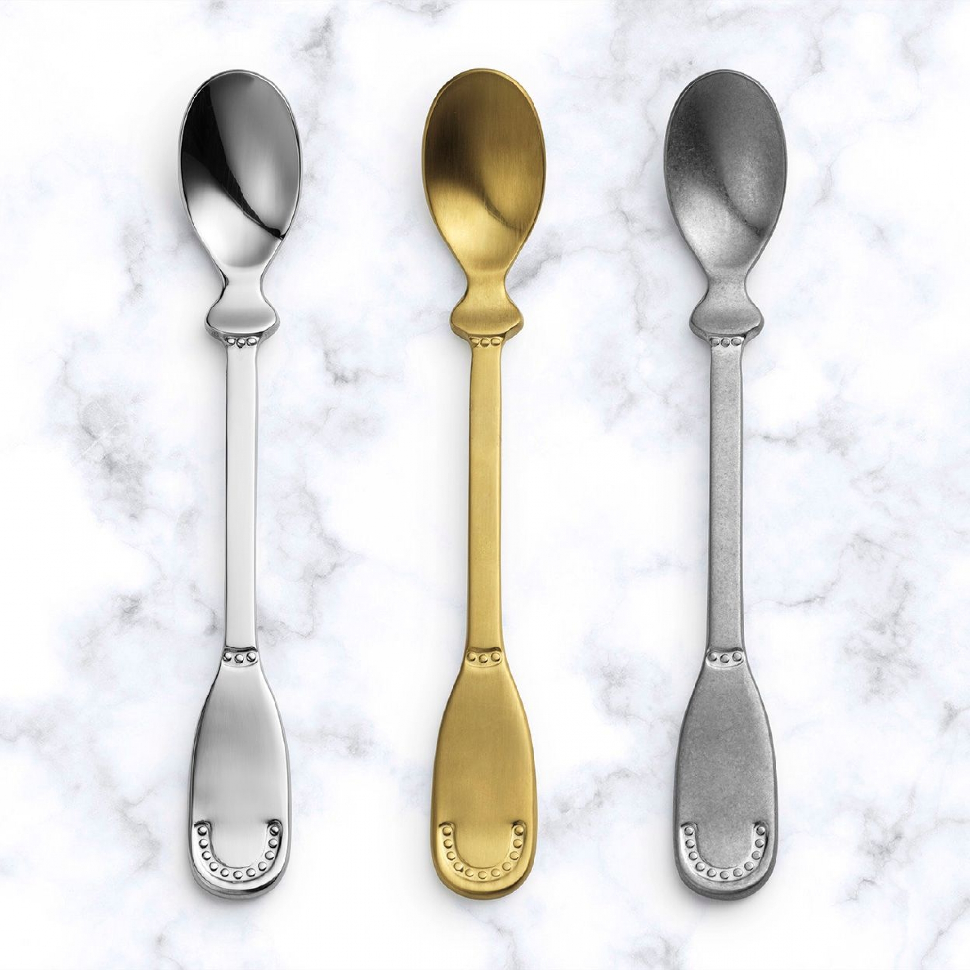 Elodie Cuillere 1er Age Antique Silver Made In Bebe