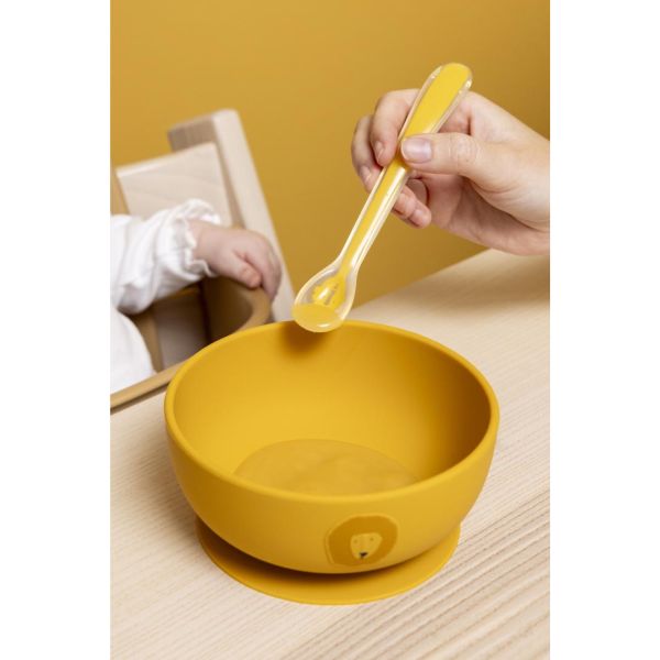 Lot de 3 cuillères d'alimentation pour bébé - Mr. Lion