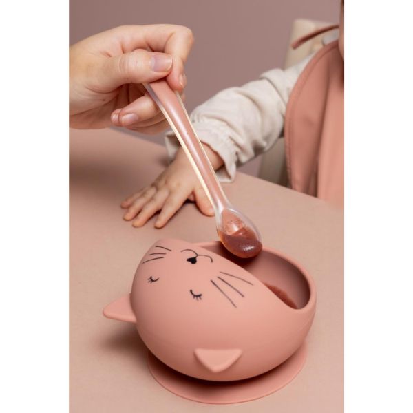Lot de 3 cuillères d'alimentation pour bébé - Mrs. Cat