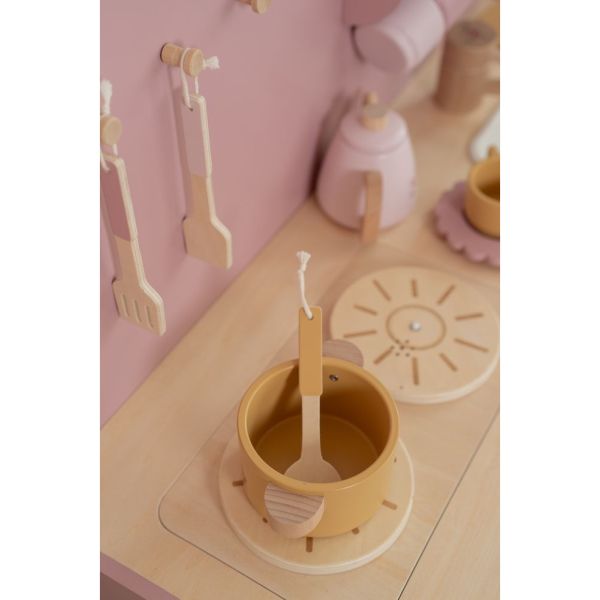 Cuisine en bois FSC - Rose