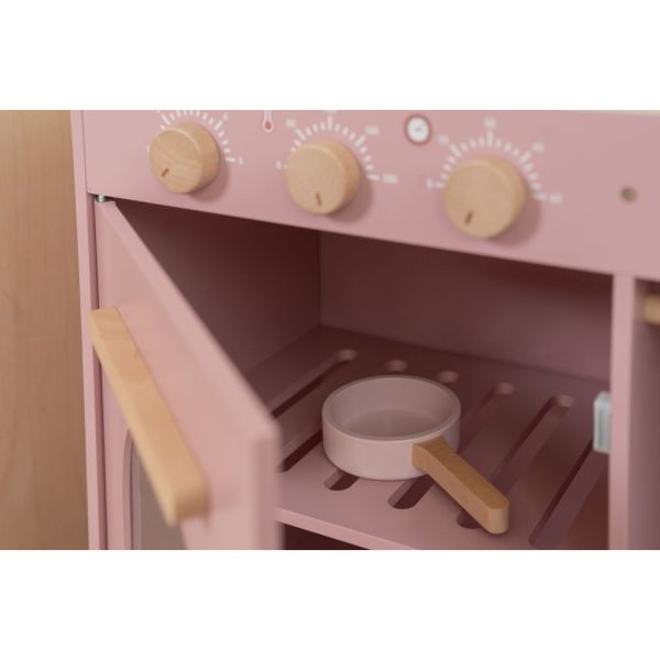 Cuisine en bois FSC - Rose