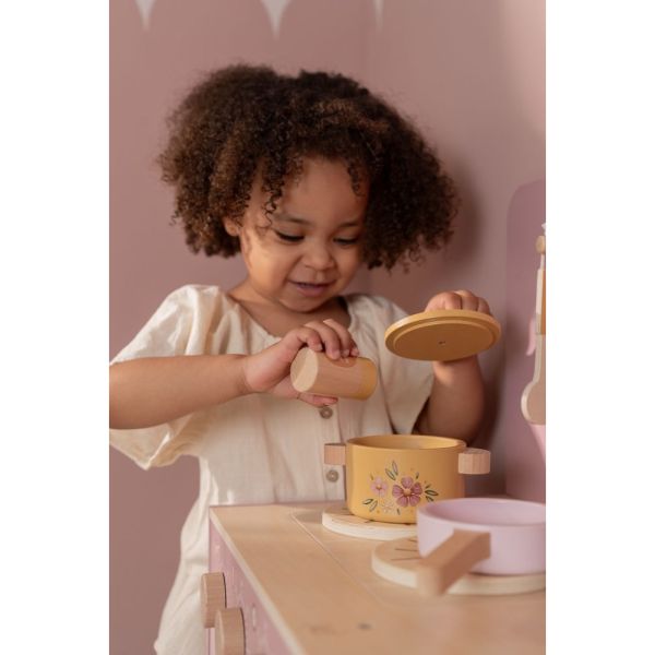 Cuisine en bois FSC - Rose