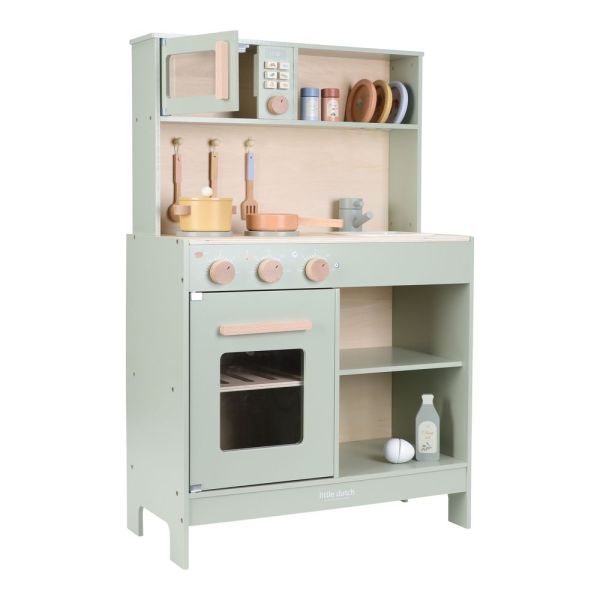 Cuisine en bois FSC - Vert