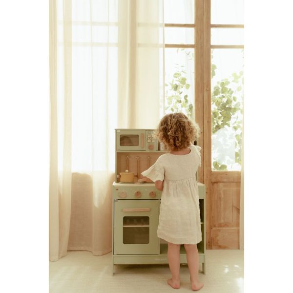 Cuisine en bois FSC - Vert