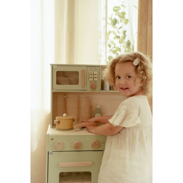 Cuisine en bois FSC - Vert