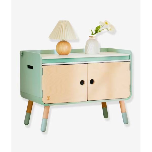 Cuisine équipée pour enfant - meuble bas 2 en 1 en bois