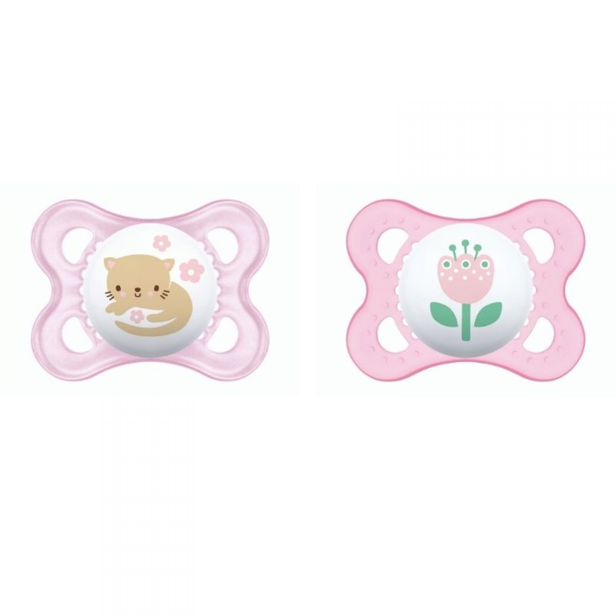 Mam Lot De 2 Sucettes Original 2 6 Mois Animaux Aleatoire Made In Bebe