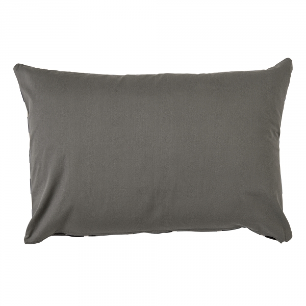 Coussin Noir  croix blanche 90 cm