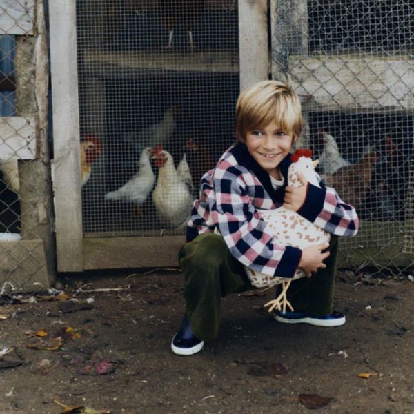 Coussin enfant Poule