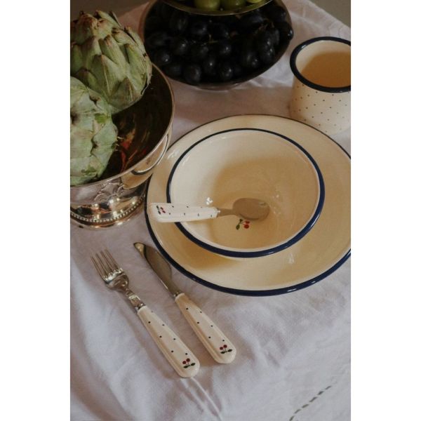 Ensemble de couverts d'apprentissage Cherry