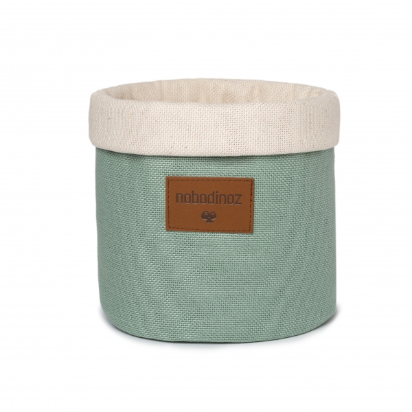 Panier Tango en tissu 19 cm Eden green