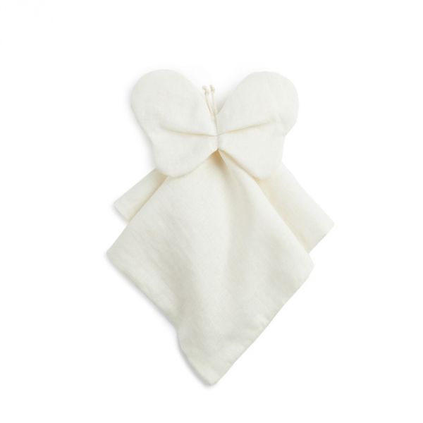 Doudou papillon Lin Français Off White