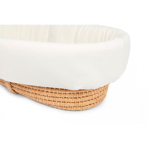 Habillage de couffin 50x80cm Lin Français Off White