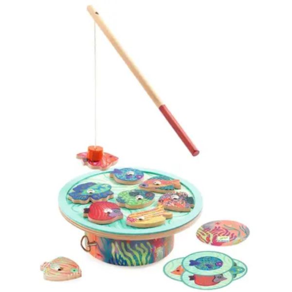 Jeu de pêche magnétique musical DancingFish Tropic