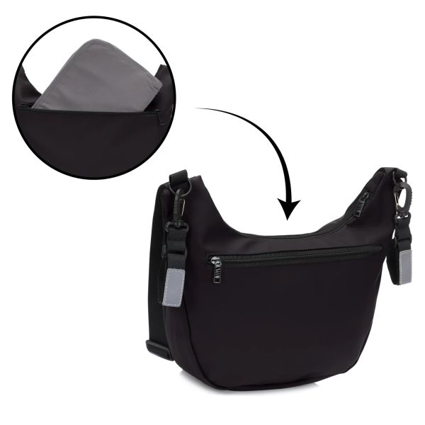 Sac à dos à langer Daybag noir