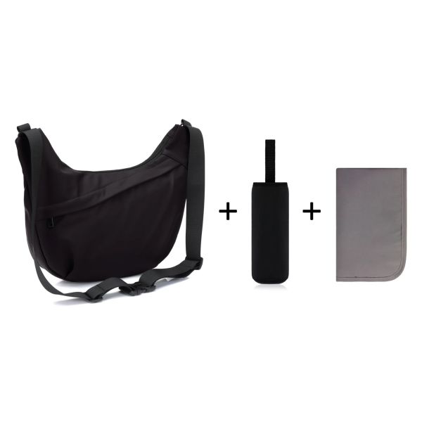 Sac à dos à langer Daybag noir