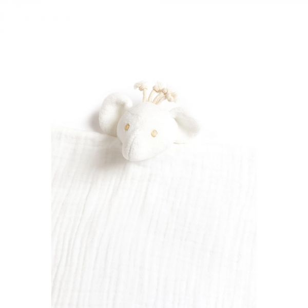 Doudou coton bio Ferdinand l'éléphant