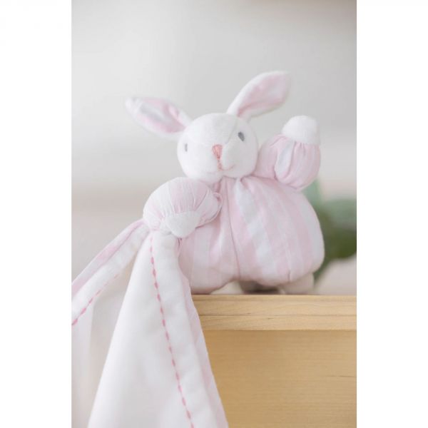 Doudou Augustin, le lapin 1977 Rose