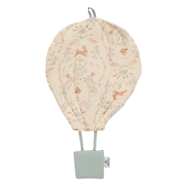 Décoration murale montgolfière Jardin enchanté