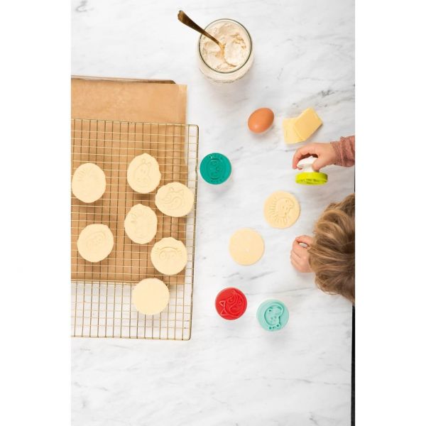 Décorations pour sablés (4 tampons)