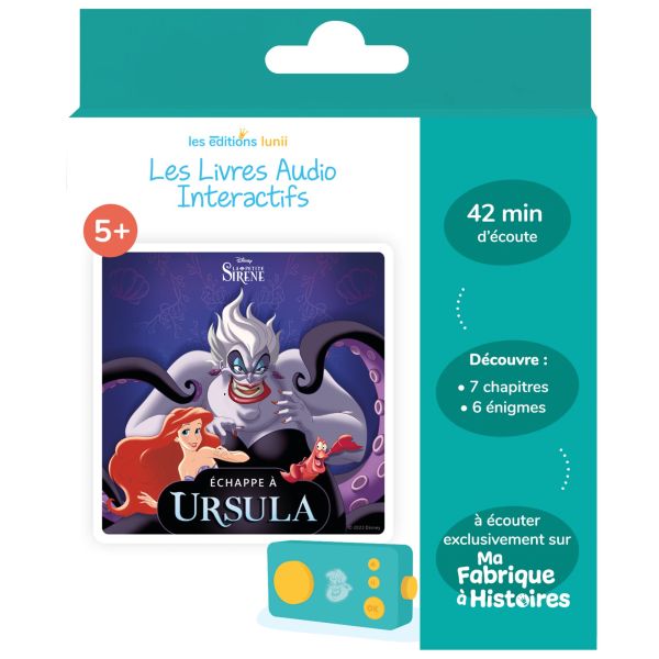 Livre audio Défi vilain : Échappe à Ursula !