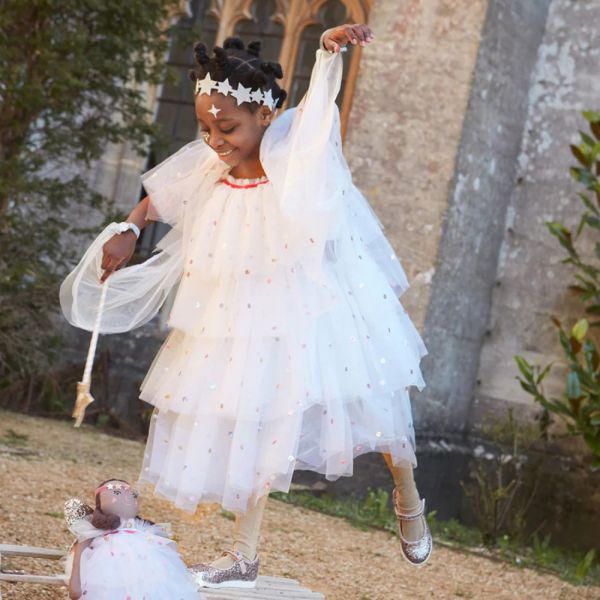 Déguisement d'ange en tulle 3-4 ans