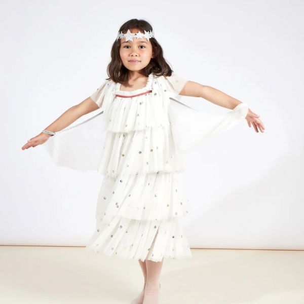 Déguisement d'ange en tulle 3-4 ans