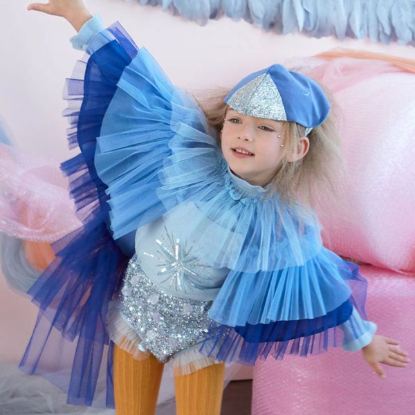 Déguisement d'oiseau bleu 3-6 ans