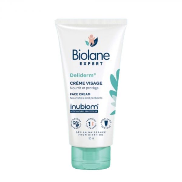 Crème visage bébé Deliderm Expert 50 ml
