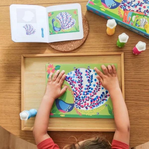 Coffret de dessin à marqueurs mousse Des points c'est tout