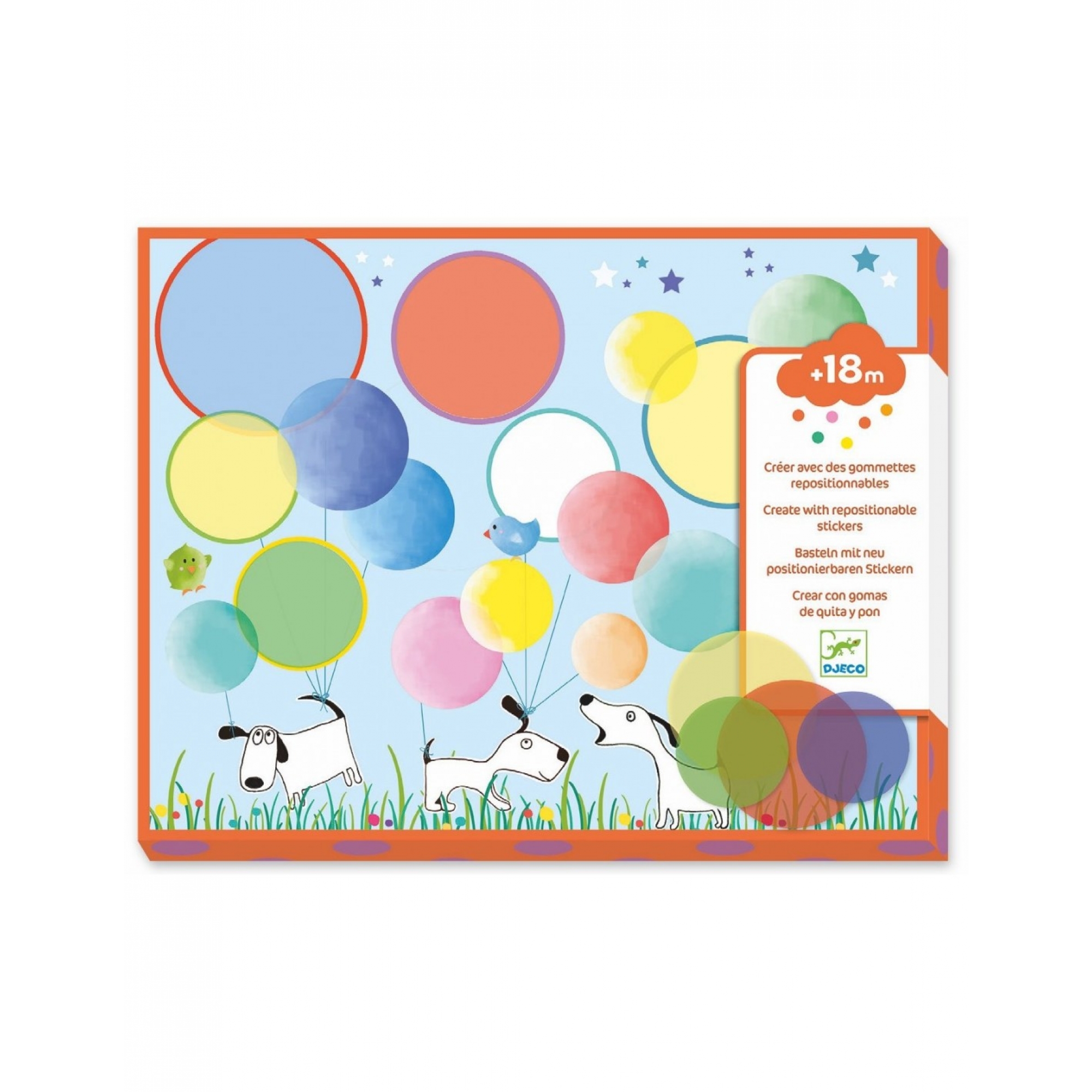 Djeco Gommettes Ronds Magiques Made In Bebe
