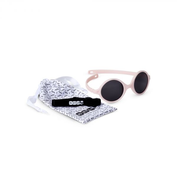 Lunettes de soleil bébé 0-1 an Diabola Rose pâle