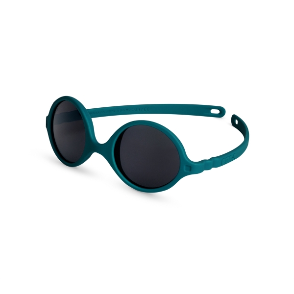 Lunettes de soleil bébé 0-1 an Diabola Vert paon