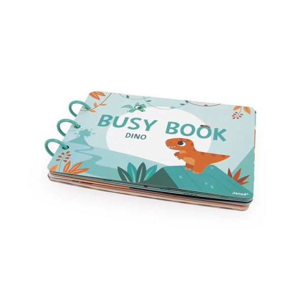Livre d'activités pour enfant Busy book Dinosaures
