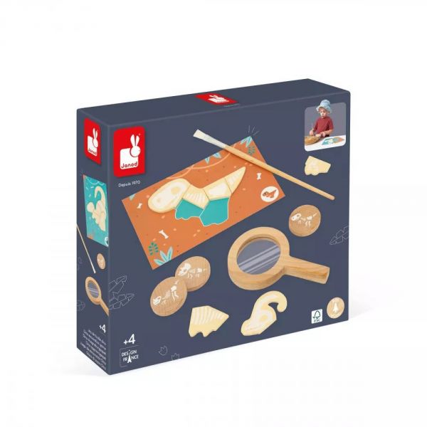 Kit de fouille archéologique pour enfant - Dinosaures