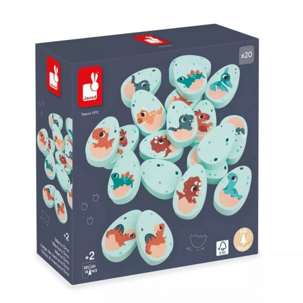 Jeu de mémoire - Dinosaures