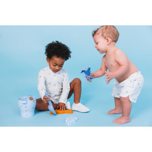 Set de plage silicone - Dino