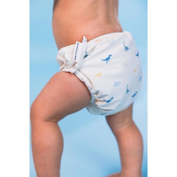 Couche de bain lavable Dino 0-3 ans