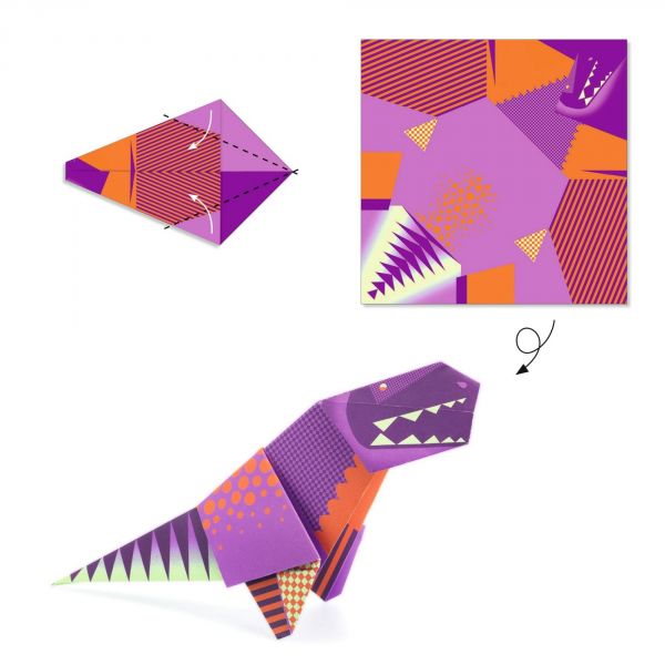 Origami Dinosaures