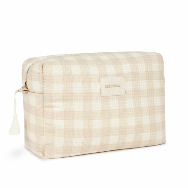 Trousse de toilette Diva Ivory Checks