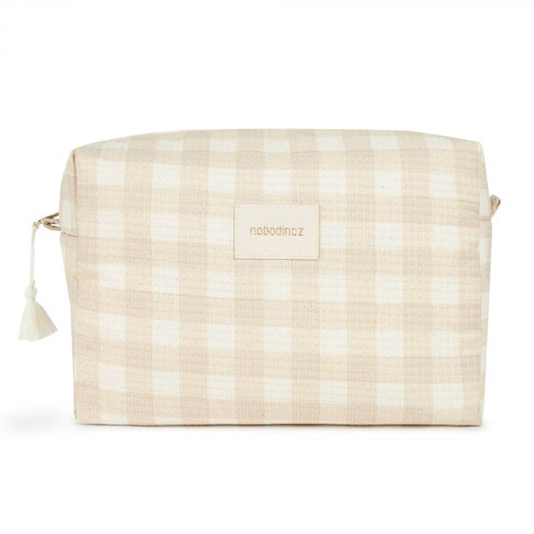 Trousse de toilette Diva Ivory Checks