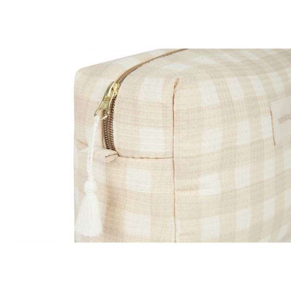 Trousse de toilette Diva Ivory Checks